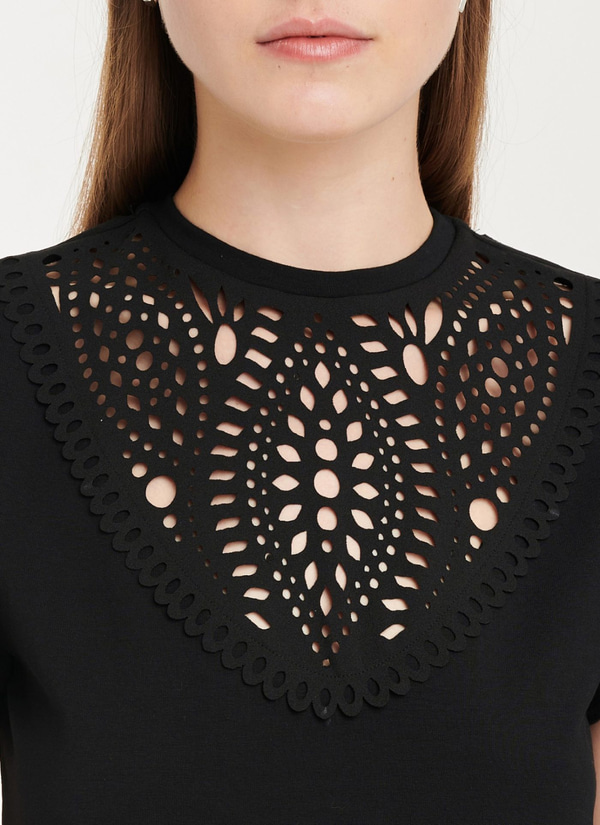 T-SHIRT CUTCUUTUR - BLACK