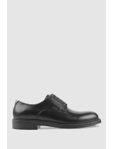 ΔΕΡΜΑΤΙΝΑ ΠΑΠΟΥΤΣΙΑ BOSS SHOES - BLACK DAKAR