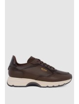 ΔΕΡΜΑΤΙΝΑ ΠΑΠΟΥΤΣΙΑ BOSS SHOES - BROWN BURN