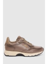 ΔΕΡΜΑΤΙΝΑ ΠΑΠΟΥΤΣΙΑ BOSS SHOES - TAUPE BURN
