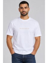 ΜΠΛΟΥΖΑ T-SHIRT HUGO - 100 ΛΕΥΚΟ