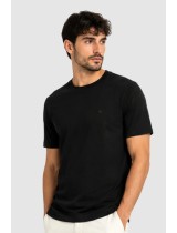 ΜΠΛΟΥΖΑ T-SHIRT BOSS - 001 ΜΑΥΡΟ