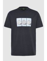 ΜΠΛΟΥΖΑ T-SHIRT BOSS - 402 ΜΠΛΕ