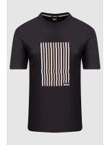 ΜΠΛΟΥΖΑ T-SHIRT BOSS - 001 ΜΑΥΡΟ