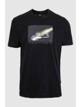 ΜΠΛΟΥΖΑ T-SHIRT BOSS - 001 ΜΑΥΡΟ