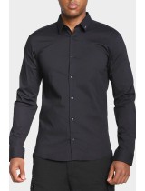 ΠΟΥΚΑΜΙΣΟ HUGO - 001 ΜΑΥΡΟ