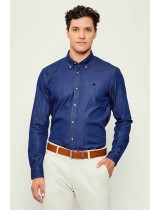 ΠΟΥΚΑΜΙΣΟ BOSS - 410 ΜΠΛΕ