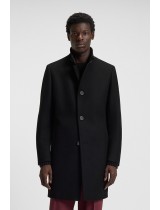 ΠΑΛΤΟ HUGO - 001 ΜΑΥΡΟ