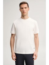 ΜΠΛΟΥΖΑ T-SHIRT JOOP! - 107 ΣΠΑΣΤΟ ΛΕΥΚΟ