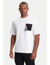 ΑΝΔΡΙΚΗ ΜΠΛΟΥΖΑ KARL LAGERFELD - 10 ΛΕΥΚΟ