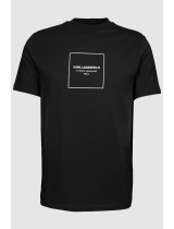 ΜΠΛΟΥΖΑ T-SHIRT KARL LAGERFELD - 990 ΜΑΥΡΟ