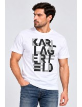ΜΠΛΟΥΖΑ T-SHIRT KARL LAGERFELD - 10 ΛΕΥΚΟ