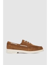 ΠΑΠΟΥΤΣΙΑ KARL LAGERFELD - 533 MID BROWN SUEDE