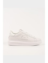 ΠΑΠΟΥΤΣΙΑ KARL LAGERFELD - 11W-White Textured Lthr Mono