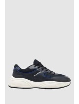 ΠΑΠΟΥΤΣΙΑ KARL LAGERFELD - 4AA NAVY LEATHER & TEXTILE