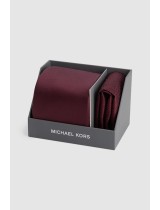 ΣΕΤ ΓΡΑΒΑΤΑ & ΜΑΝΤΗΛΙ MICHAEL KORS - 605 BURGUNDY