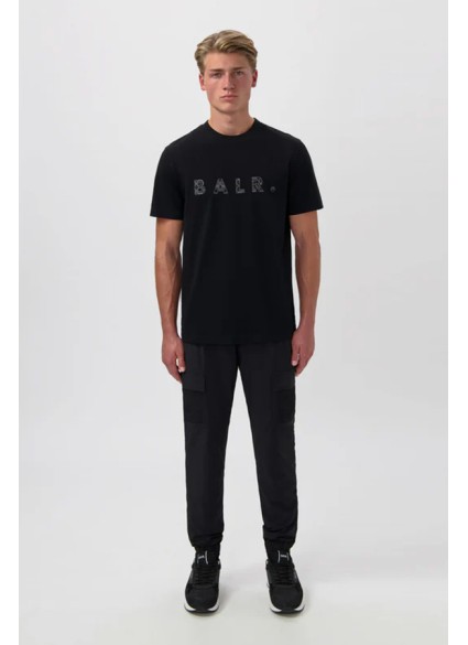 ΜΠΛΟΥΖΑ T-SHIRT BALR - 1182 JET BLACK / PHANTOM