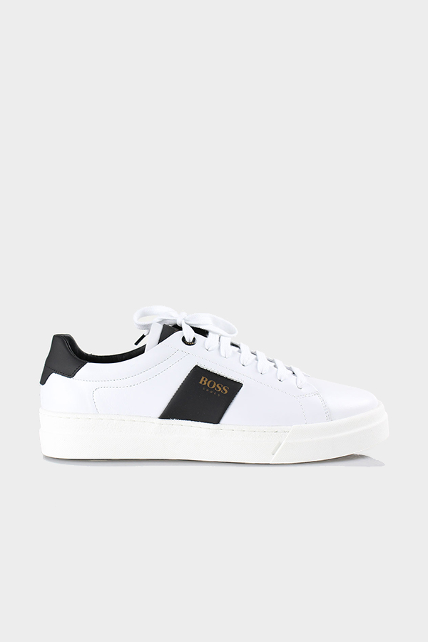 ΠΑΠΟΥΤΣΙΑ BOSS SHOES - WHI/BLK GARDA