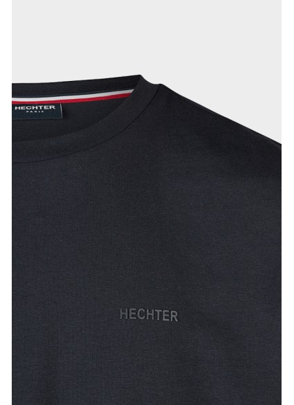 ΜΠΛΟΥΖΑ T-SHIRT HECHTER PARIS - 690 MIDNIGHT BLUE