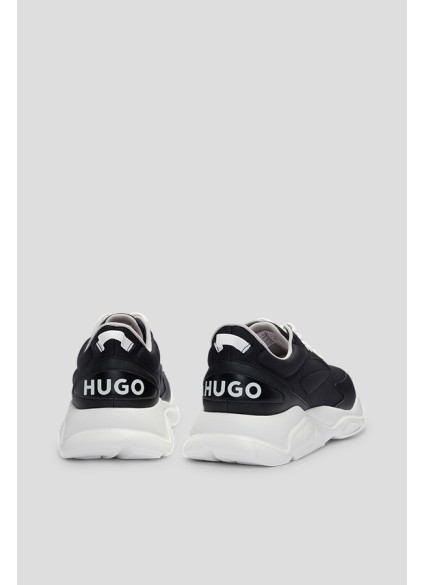 ΑΝΔΡΙΚΑ ΠΑΠΟΥΤΣΙΑ SNEAKERS HUGO - 012 ΜΑΥΡΟ