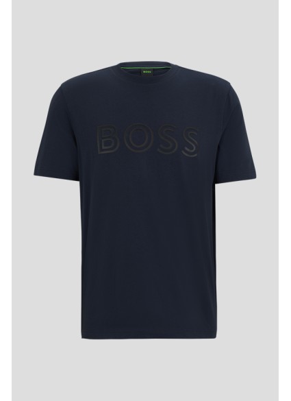 ΜΠΛΟΥΖΑ T-SHIRT BOSS - 402 ΜΠΛΕ