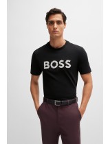 ΜΠΛΟΥΖΑ T-SHIRT BOSS - 002 ΜΑΥΡΟ