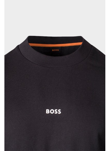 ΜΠΛΟΥΖΑ T-SHIRT BOSS - 001 ΜΑΥΡΟ