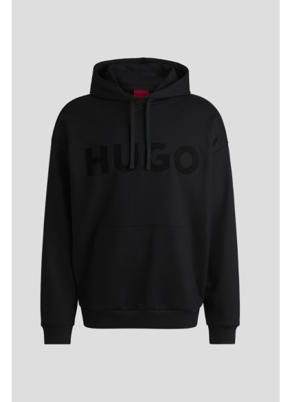 ΦΟΥΤΕΡ HOODIE HUGO - 001 ΜΑΥΡΟ