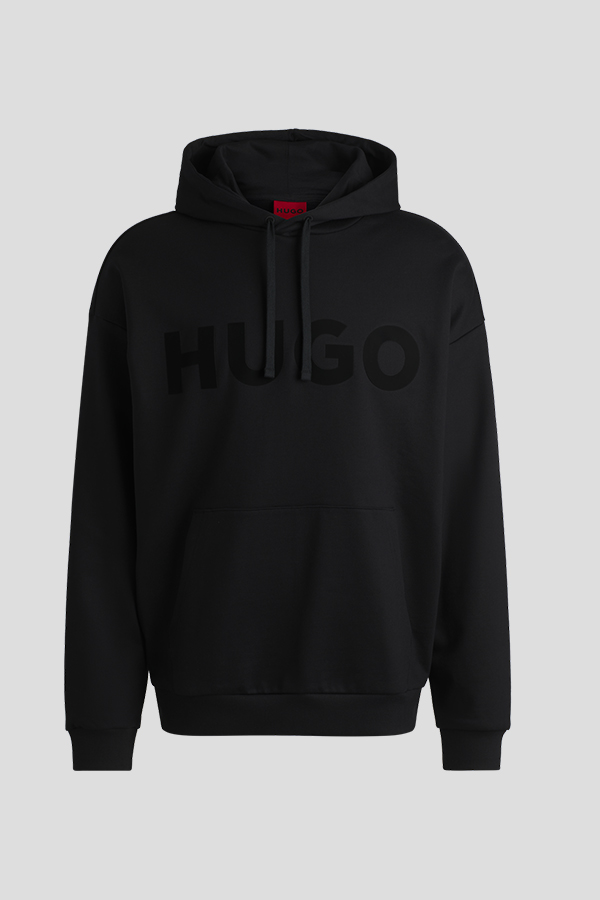 ΦΟΥΤΕΡ HOODIE HUGO - 001 ΜΑΥΡΟ