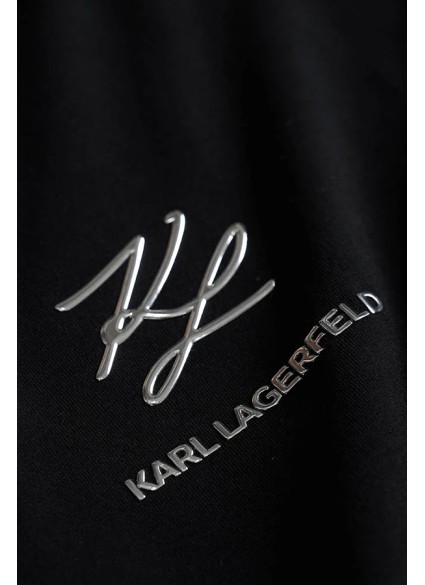 ΜΠΛΟΥΖΑ T-SHIRT KARL LAGERFELD - 910 ΜΑΥΡΟ