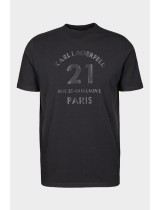 ΜΠΛΟΥΖΑ T-SHIRT KARL LAGERFELD - 990 ΜΑΥΡΟ