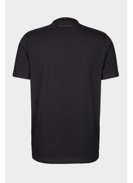 ΜΠΛΟΥΖΑ T-SHIRT KARL LAGERFELD - 990 ΜΑΥΡΟ