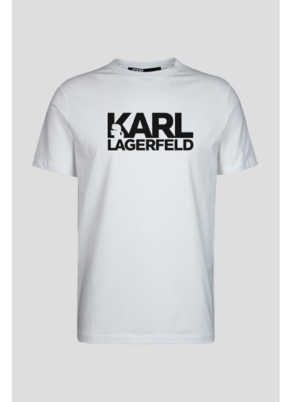 ΜΠΛΟΥΖΑ T-SHIRT KARL LAGERFELD - 10 ΛΕΥΚΟ