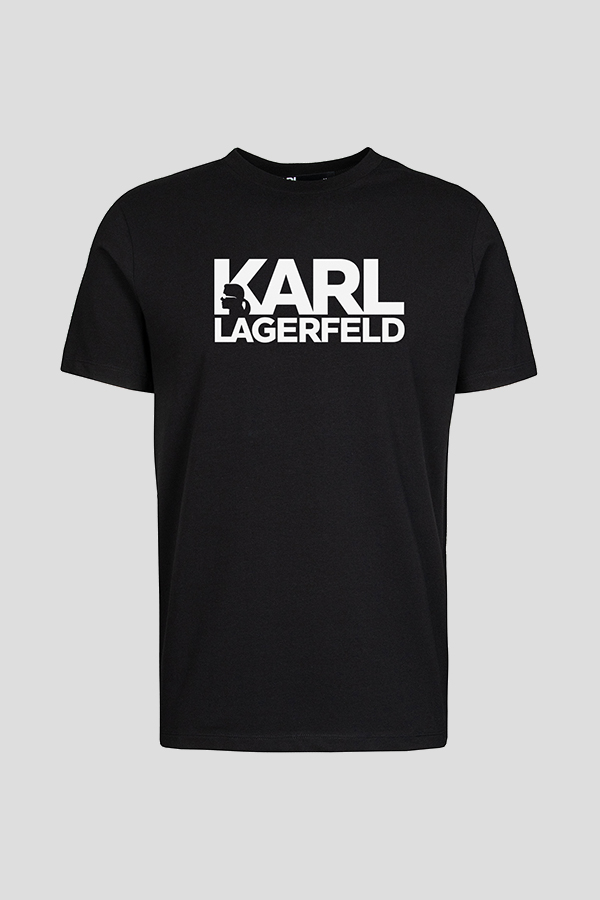 ΜΠΛΟΥΖΑ T-SHIRT KARL LAGERFELD - 990 ΜΑΥΡΟ