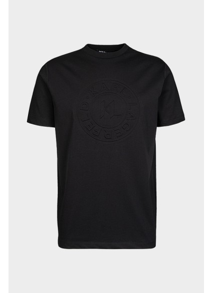 ΜΠΛΟΥΖΑ T-SHIRT KARL LAGERFELD - 990 ΜΑΥΡΟ