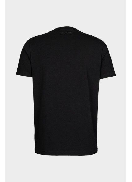 ΜΠΛΟΥΖΑ T-SHIRT KARL LAGERFELD - 990 ΜΑΥΡΟ