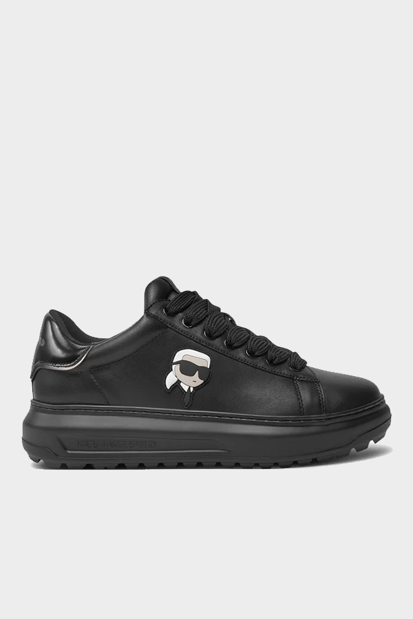 ΠΑΠΟΥΤΣΙΑ SNEAKERS KARL LAGERFELD - 00X BLACK LEATHER