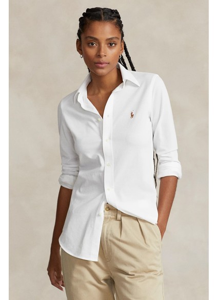 ΠΟΥΚΑΜΙΣΟ POLO RALPH LAUREN - 100 WHITE