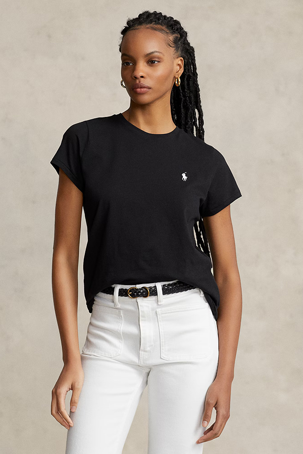 ΜΠΛΟΥΖΑ T-SHIRT POLO RALPH LAUREN - 001 POLO BLACK / BLACK