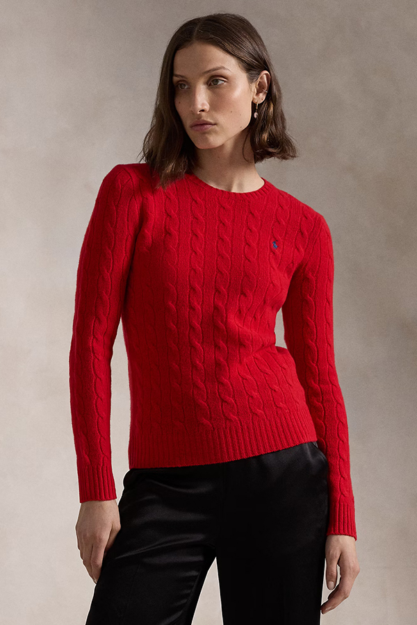 ΠΛΕΚΤΟ POLO RALPH LAUREN - 600 RED