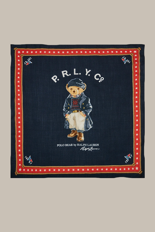 ΦΟΥΛΑΡΙ ΛΑΙΜΟΥ POLO RALPH LAUREN - 410 NAVY