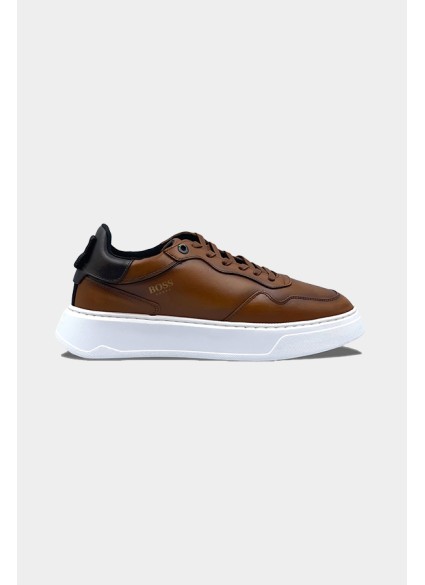 SNEAKERS BOSS SHOES - BROWN