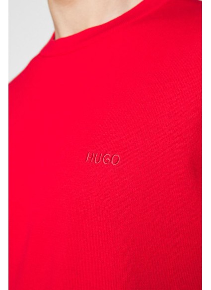 CREW NECK HUGO - 693 RED