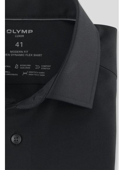 SHIRT OLYMP - 68 BLACK