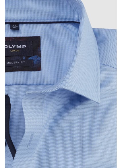 SHIRT OLYMP - 11 BLUE