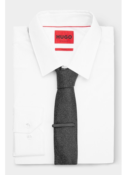 TIE-CLIP HUGO - 001 ΜΑΥΡΟ