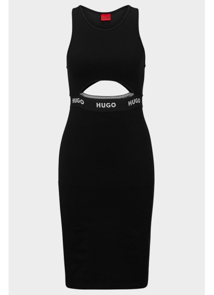 DRESS HUGO - 001 BLACK
