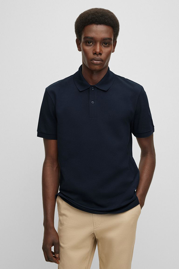 POLO BOSS (Never out of stock-Never on Sale) - 404 ΜΠΛΕ
