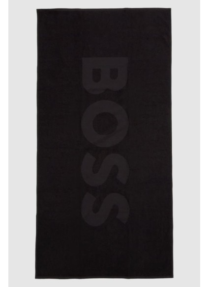 SWIM SHORTS AND BEACH TOWEL BOSS - 001 BLACK