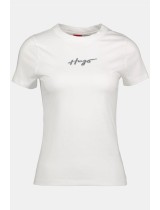 ΜΠΛΟΥΖΑ T-SHIRT HUGO - 100 ΛΕΥΚΟ